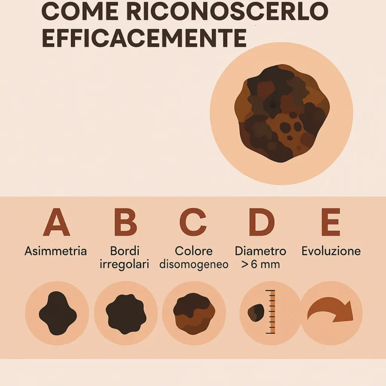 Come riconoscere un melanoma Il metodo ABCDE GAPCLINICS
