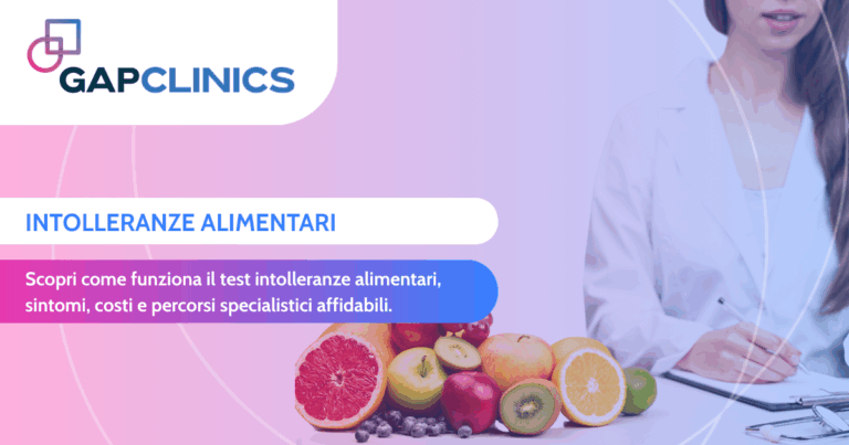 test intolleranze alimentari